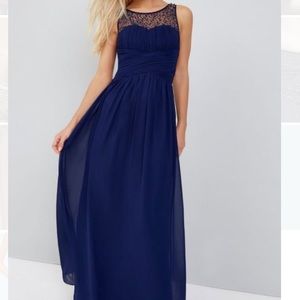 ASOS Navy Maxi Dress